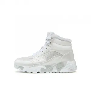 Dievčenské členkové zimné topánky SKECHERS Uno Lite Camo Dazzle silver grey