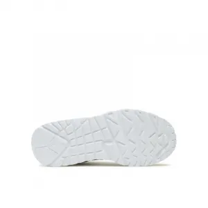 Dievčenské členkové zimné topánky SKECHERS Uno Lite Camo Dazzle silver grey