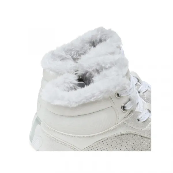 Dievčenské členkové zimné topánky SKECHERS Uno Lite Camo Dazzle silver grey