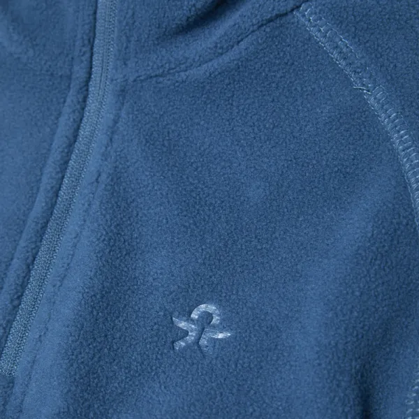 Detská lyžiarska flisová mikina COLOR KIDS Fleece Pulli - Solid, legion blue