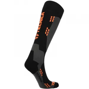 Lyžiarske podkolienky (ponožky) TECNICA Merino ski socks, black orange