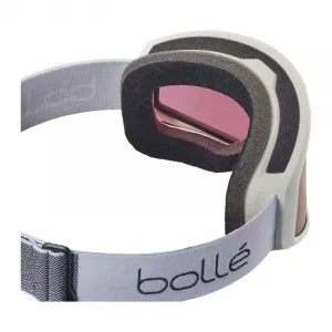 Bolle BEDROCK PLUS Lyžiarske okuliare, biela, veľkosť