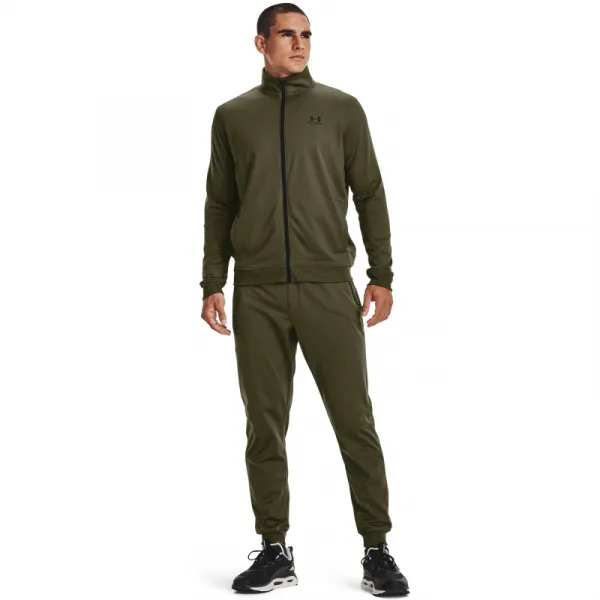 Pánske tepláky UNDER ARMOUR SPORTSTYLE TRICOT JOGGER-GRN