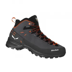 Pánska členková turistická obuv SALEWA Alp Mate Winter Mid PTX onyx black