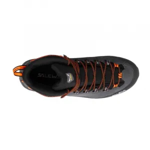 Pánska členková turistická obuv SALEWA Alp Mate Winter Mid PTX onyx black