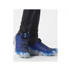 Pánska bežecká trailová obuv SALOMON Speedcross 6 GTX blue print ibiza blue quarry