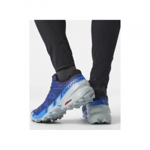 Pánska bežecká trailová obuv SALOMON Speedcross 6 GTX blue print ibiza blue quarry