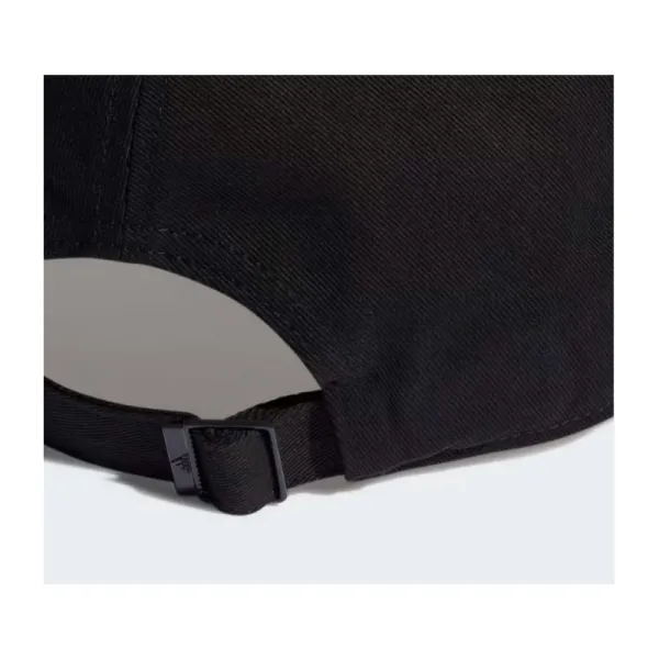 Detská šiltovka ADIDAS BBALL CAP COT BLACK WHITE Kids