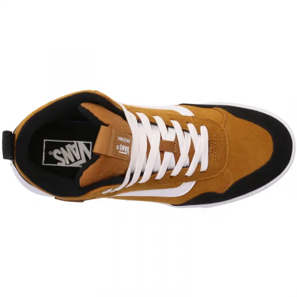 Pánske členkové zimné topánky VANS MN Range EXP HI VansGuard (Suede) golden brown white