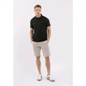 Pánske polo tričko s krátkym rukávom VOLCANO O-DRAGO-700-BLACK