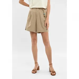Dámske kraťasy VOLCANO P-ALESS-101-BEIGE
