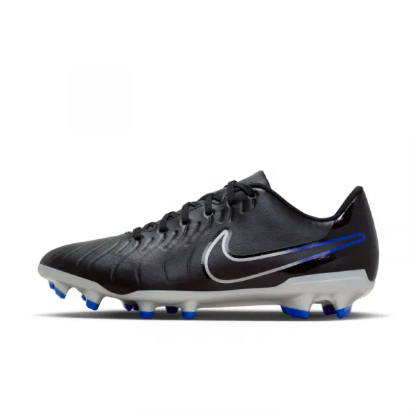 Pánske futbalové kopačky outdoorové NIKE Tiempo Legend 10 Club M FG black hyper royal chrome