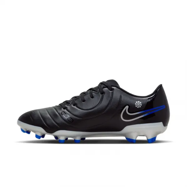 Pánske futbalové kopačky outdoorové NIKE Tiempo Legend 10 Club M FG black hyper royal chrome