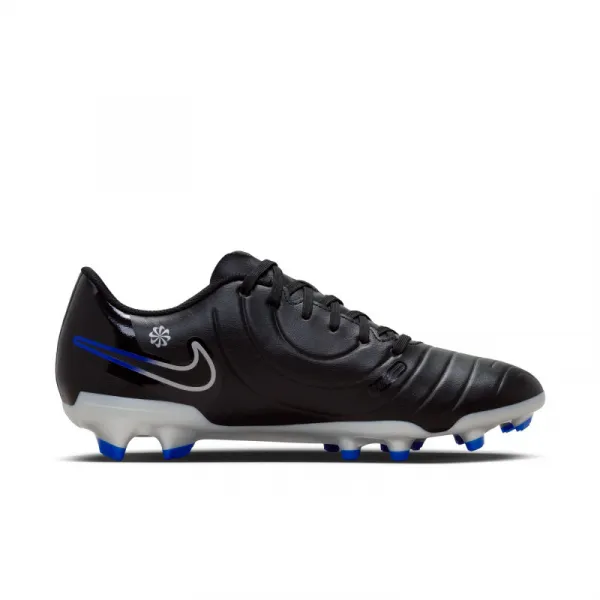 Pánske futbalové kopačky outdoorové NIKE Tiempo Legend 10 Club M FG black hyper royal chrome