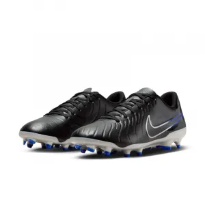 Pánske futbalové kopačky outdoorové NIKE Tiempo Legend 10 Club M FG black hyper royal chrome