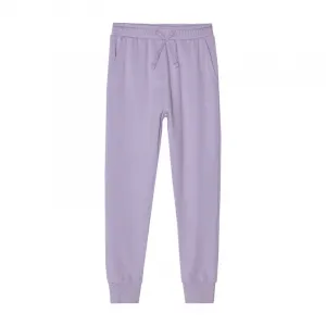 Dievčenské tepláky 4F JUNIOR TROUSERS-4FJWSS24TTROF587-52S-LIGHT VIOLET