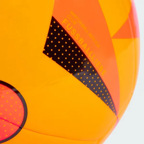 Futbalová lopta ADIDAS EURO24 CLB SOGOLD SOLRED BLACK
