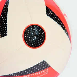 Futbalová lopta ADIDAS EURO24 CLB WHITE SOLRED BLACK