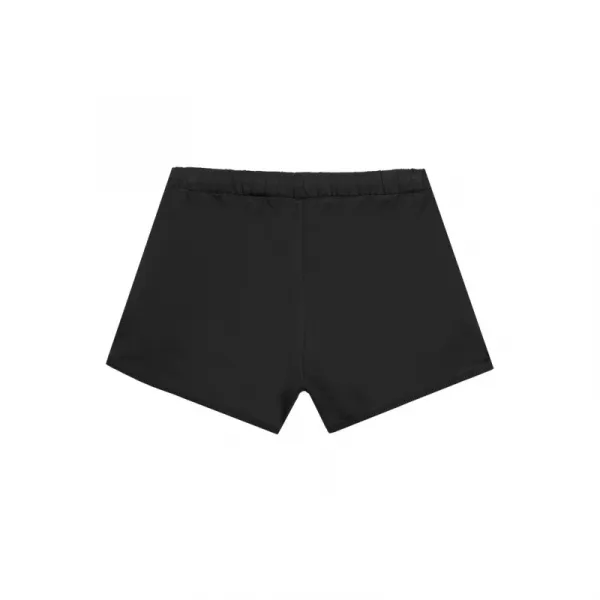 Dievčenské teplákové kraťasy 4F JUNIOR SHORTS CAS-4FJWSS24TSHOF280-20S-DEEP BLACK