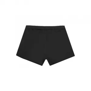 Dievčenské teplákové kraťasy 4F JUNIOR SHORTS CAS-4FJWSS24TSHOF280-20S-DEEP BLACK
