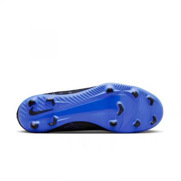 Chlapčenské futbalové kopačky outdoorové NIKE Mercurial Vapor 15-24 Club Jr FG black hyper royal chrome