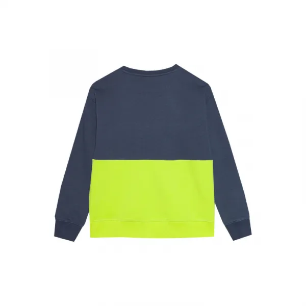 Chlapčenská mikina 4F JUNIOR SWEATSHIRT-4FJWSS24TSWSM0923-72N-LEMON NEON