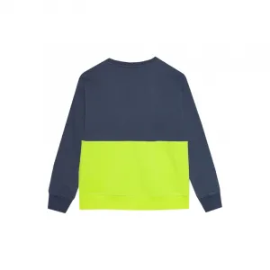 Chlapčenská mikina 4F JUNIOR SWEATSHIRT-4FJWSS24TSWSM0923-72N-LEMON NEON
