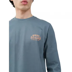 Pánske tričko s dlhým rukávom 4F LONGSLEEVE-4FWSS24TLONM246-22S-ANTHRACITE