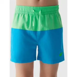 Chlapčenské plavky 4F JUNIOR BOARD SHORTS-4FJWSS24UBDSM069-33S-BLUE