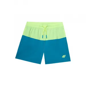 Chlapčenské plavky 4F JUNIOR BOARD SHORTS-4FJWSS24UBDSM069-33S-BLUE