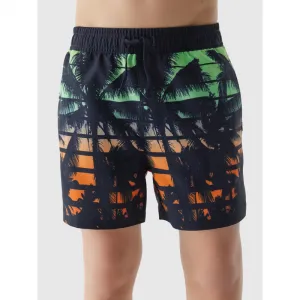 Chlapčenské plavky 4F JUNIOR BOARD SHORTS-4FJWSS24UBDSM067-96S-MULTICOLOUR 6