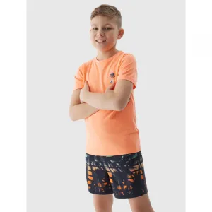 Chlapčenské plavky 4F JUNIOR BOARD SHORTS-4FJWSS24UBDSM067-96S-MULTICOLOUR 6