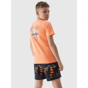 Chlapčenské plavky 4F JUNIOR BOARD SHORTS-4FJWSS24UBDSM067-96S-MULTICOLOUR 6