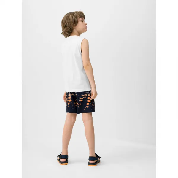 Chlapčenské plavky 4F JUNIOR BOARD SHORTS-4FJWSS24UBDSM067-96S-MULTICOLOUR 6