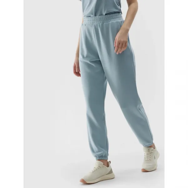 Dámske tepláky 4F TROUSERS-4FWSS24TTROF642-34S-LIGHT BLUE