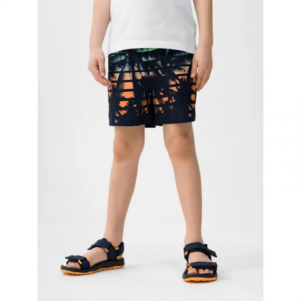 Chlapčenské plavky 4F JUNIOR BOARD SHORTS-4FJWSS24UBDSM067-96S-MULTICOLOUR 6