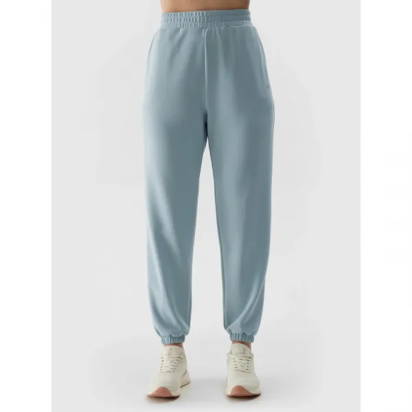 Dámske tepláky 4F TROUSERS-4FWSS24TTROF642-34S-LIGHT BLUE