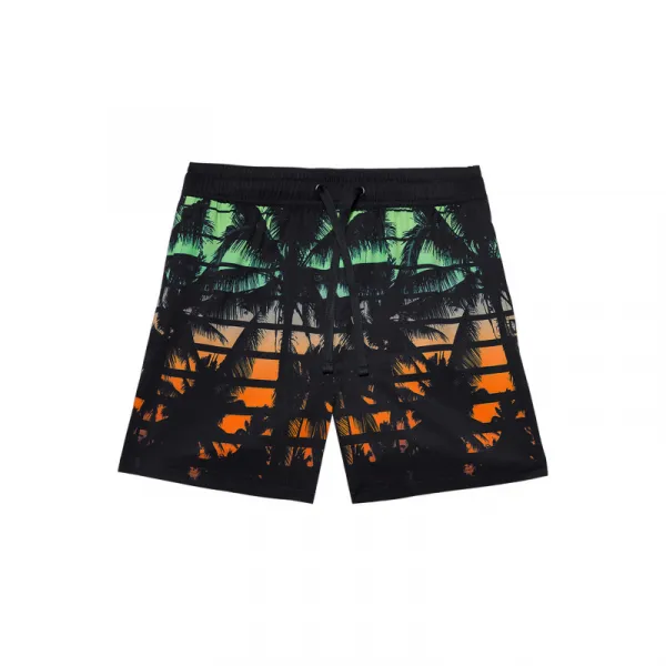 Chlapčenské plavky 4F JUNIOR BOARD SHORTS-4FJWSS24UBDSM067-96S-MULTICOLOUR 6