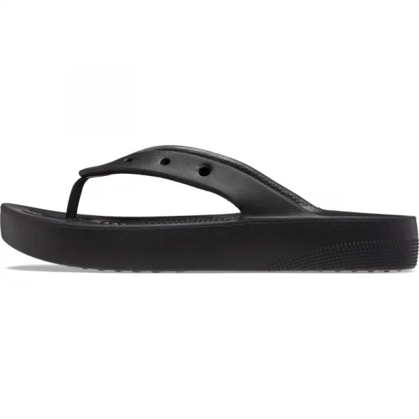 Dámske žabky (plážová obuv) CROCS Classic Platform Flip W black
