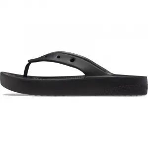 Dámske žabky (plážová obuv) CROCS Classic Platform Flip W black