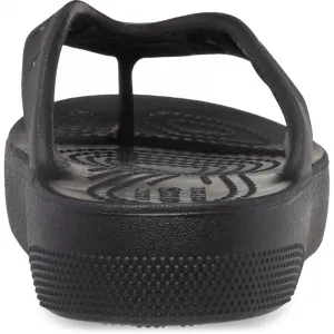 Dámske žabky (plážová obuv) CROCS Classic Platform Flip W black