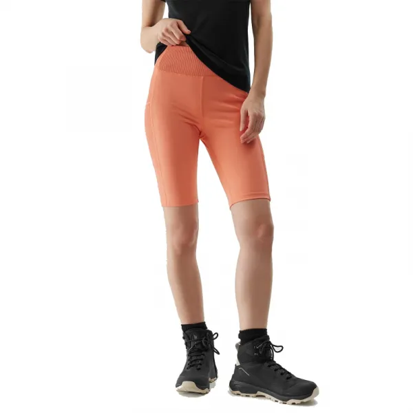 Dámske turistické kraťasy 4F SHORTS FNK-4FWSS24TFSHF547-64S-SALMON CORAL