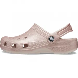 Dievčenské kroksy (rekreačná obuv) CROCS Classic Glitter Clog K quartz glitter