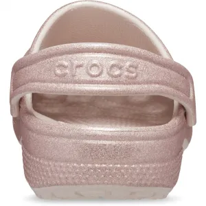 Dievčenské kroksy (rekreačná obuv) CROCS Classic Glitter Clog K quartz glitter