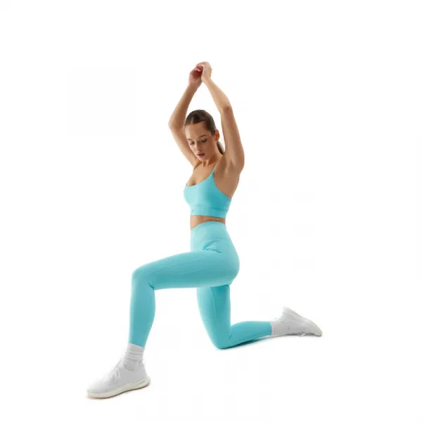 Dámska tréningová športová podprsenka 4F SPORT BRA-WSS24USBAF096-33S-BLUE