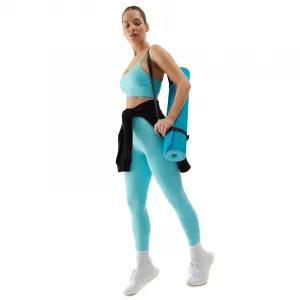 Dámska tréningová športová podprsenka 4F SPORT BRA-WSS24USBAF096-33S-BLUE