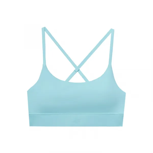 Dámska tréningová športová podprsenka 4F SPORT BRA-WSS24USBAF096-33S-BLUE