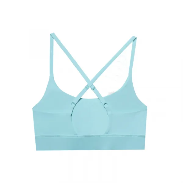 Dámska tréningová športová podprsenka 4F SPORT BRA-WSS24USBAF096-33S-BLUE