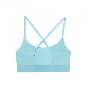 Dámska tréningová športová podprsenka 4F SPORT BRA-WSS24USBAF096-33S-BLUE
