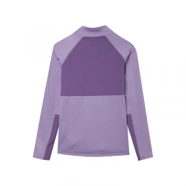 Dámska turistická mikina so zipsom 4F SWEATSHIRT FNK-4FWSS24TFSWF316-52S-LIGHT VIOLET
